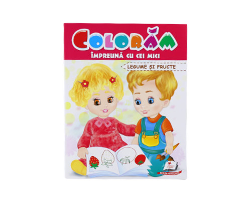 Coloram impreuna cu cei mici "Legume si fructe" N*9478 (25.5X20)