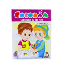 Coloram impreuna cu cei mici "Transportul" N*7316 (25.5X20)