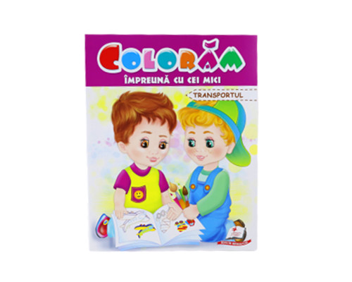 Coloram impreuna cu cei mici "Transportul" N*7316 (25.5X20)