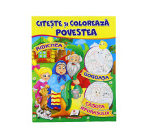 Citeste si coloreaza POVESTEA "Ridichea" N*8825 (25.5X20)