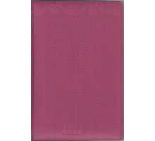 Agenda datata 2022, embosare3, violet deschis, colturi rotun. 23911 (8)