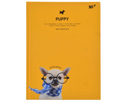 Carnet A5 64foi, linia, coperta moale, "Puppy " YES 151481