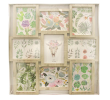 Set rame 9 foto 13*18cm, bej rustic, YJ1709 (18)