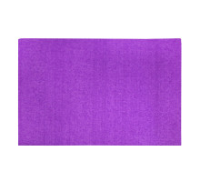 74217 Фоамиран с флоком, фиолетовый, 20*30см, 10л в ОРР, EVA, флексика, 2мм. 8943 (100)