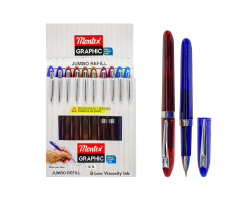 Pix cu bila albastru, GRAPHIC, Montex (10/1200)