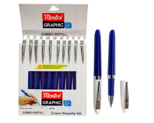 Pix cu bila albastru, GRAPHIC, Montex (10/1200)