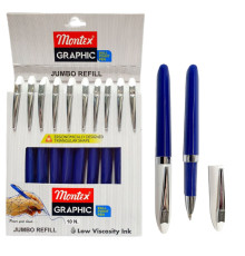 Ручка шариковая cиняя, GRAPHIC, Montex (10/1200)