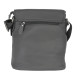 Geanta din piele artificiala, neagra/cafenie, pentru barbati, JP6613, 26*24*5cm (50)