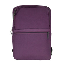 81546 Ghiozdan textil, pentru laptop, violet, Meinaili, 46*30*7 см (50)
