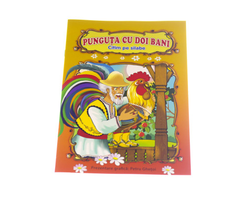 Citim pe silabe "Punguta cu doi bani" N*5714 Citim pe silabe "Punguta cu doi bani" N*5714