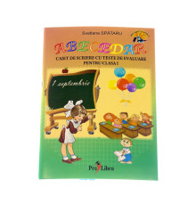 Abecedar. Caiet de scriere cu teste de evaluare cl. I, PL*9146