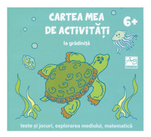 Cartea mea de activitati la gradinita: teste si jocuri, 6+ 150114 C*6933