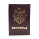 Обложка для документов "Certificat"