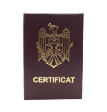 Обложка для документов "Certificat"