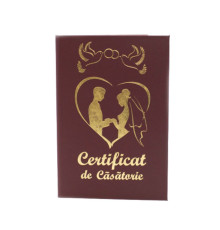 Обложка для документов "Certificat de casatorie"