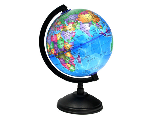 67996 Glob politic, albastru(14,16cm)
