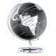 Глобус черный с метал. подставкой 14см 9189 (24)