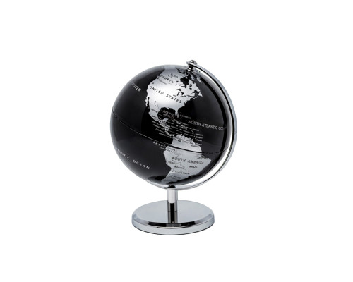 Glob negru cu suport din metal 14 cm 9189 (24)