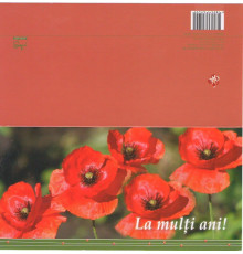 74064 Felicitare dubla "Cu drag..." 20*10.5 cm C*5295