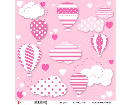 Set hirtie pentru scrapbooking №29, 5 buc. 30.5*30.5см 740794