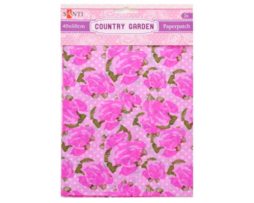 Бумага для декупажа, Country garden, 2 листа 40*60 см 952517 Бумага для декупажа, Country garden, 2 листа 40*60 см 952517