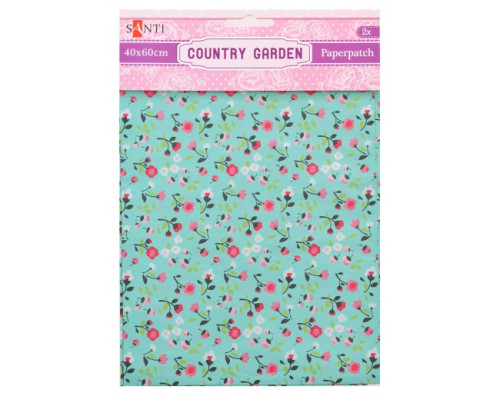 Hirtie pentru decupaj, Country garden, 2 file 40*60 см 952513