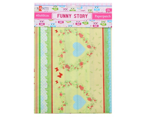 Бумага для декупажа, Funny, 2 листа 40*60 см 952501