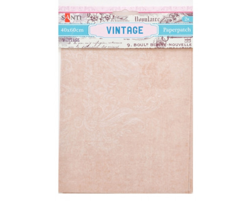 Бумага для декупажа, Vintage, 2 листа 40*60 см 952475 Бумага для декупажа, Vintage, 2 листа 40*60 см 952475