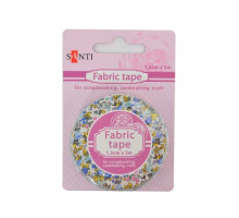 Lenta textila adeziva "Albastrele de camp" , 1.5cm*5m, 740157