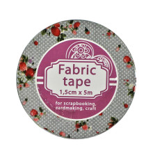Лента текстильная самоклеющаяся "Ягодные мечты", 1.5см*5м	740153