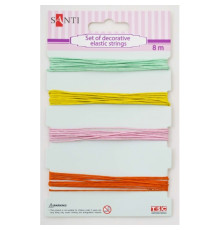 Set sireturi decorative din hartie, de vara, 4 cul., 8m, 952029