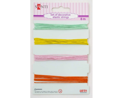 Set sireturi decorative din hartie, de vara, 4 cul., 8m, 952029