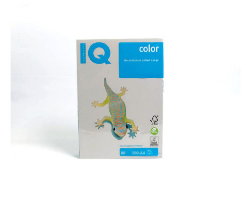 Бумага A4 cерая"IQ-Color" 80g/m2, 500л, GR21