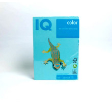Бумага А4 голубая "IQ-Color"160g/m2, 250л, MB30