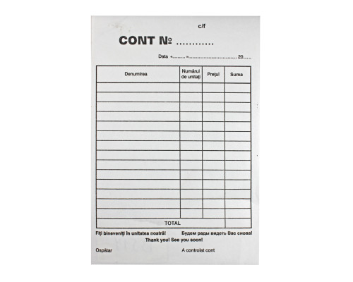 Cont A-6 autocopiant (1000) Cont A-6 autocopiant (1000)