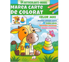 Marea cartea de colorat +64 autocolante "Celor mici" N*6593