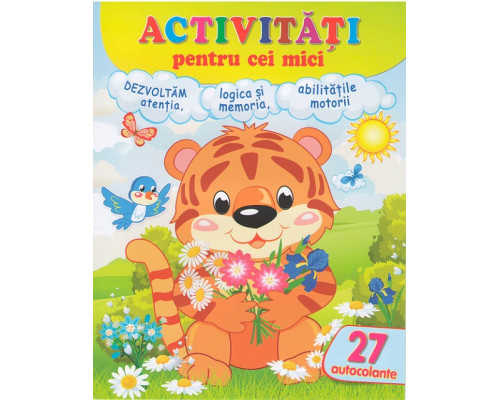 Activitati pentru cei mici "Tigru" +27autocolante N*7248