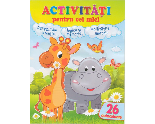 Activitati pentru cei mici "Jiraf" +26autocolante N*7217
