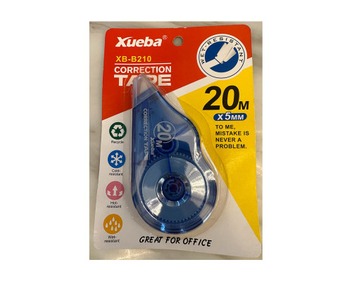 61292 Banda corectoare 5mmx20m, XB-B210 (24/576) 61292 Banda corectoare 5mmx20m, XB-B210 (24/576)
