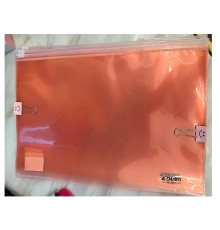 Папка с молнией Zipper Bag A4 asorti DL5293 (12/240)