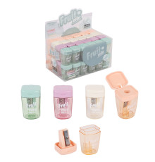 Точилка ординарная с контейнером Fruit DMS-163 (48/2304)