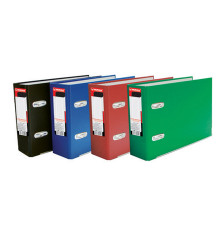 61315 Папка-регистратор A5 банковская 7,5 см, синяя 552 (100)