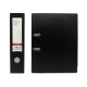 Biblioraft A4+, 7,5 cm, PP/hartie, negru, HJ-205F (50)