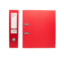 Biblioraft A4+, 7,5 cm, PP/hartie,rosu, HJ-205F (50)