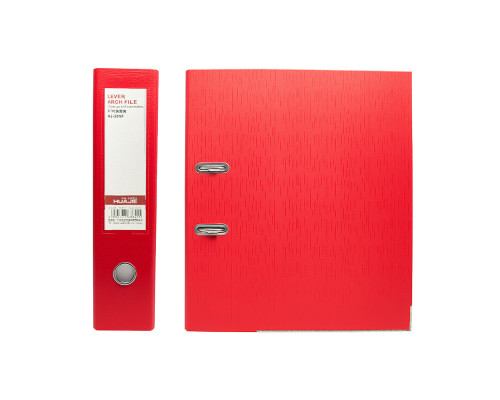 Biblioraft A4+, 7,5 cm, PP/hartie,rosu, HJ-205F (50)