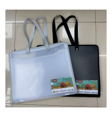 Mapa p/u desene A3 plastic, cu fermoar ST2247 (60)