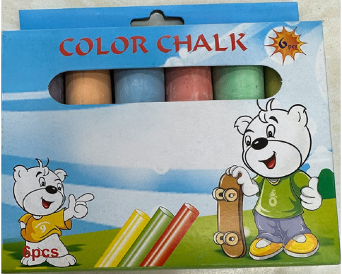 Creta colora rotunda, JUMBO 6buc (72)