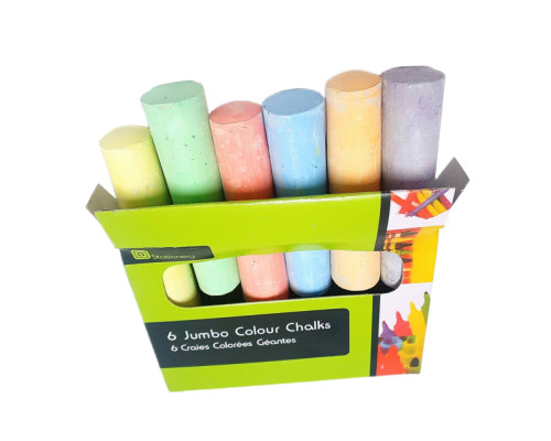 Creta colora rotunda, JUMBO 6buc (72)