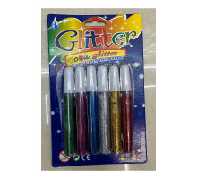 Clei cu gliter 6 cul pe blister (144)