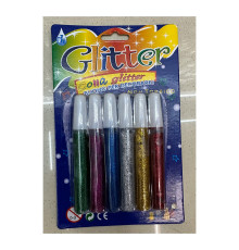 Clei cu gliter 6 cul pe blister (144)